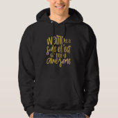 Weird is a Side Effect of being Awesome   Sarcasti Hoodie (Voorkant)