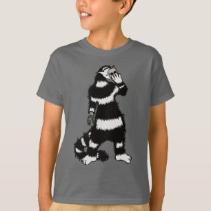 Weird Kat Schedel Masker Whimsigotisch T-shirt