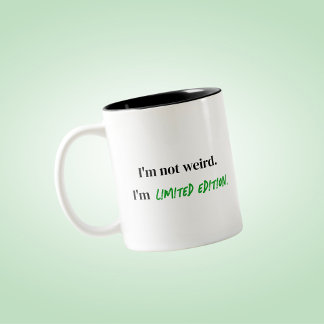 Weird Limited Edition Grappig sarcastisch Mok cade