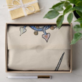 WEIRD MEDIEVAL BESTIARY, Killer Rabbits met zwaard Tissuepapier (Geschenk)