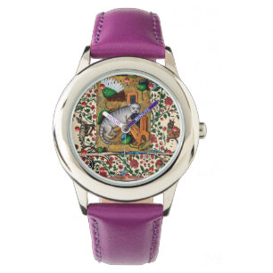 WEIRD MEDIEVAL BESTIARY MUSIC,CAT PLAYS ORGAN HORLOGE