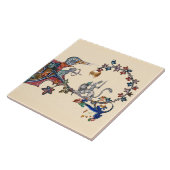 WEIRD MEDIEVAL BESTIARY WAR, Killer Rabbit, Slakke Tegeltje (Zijkant)