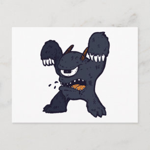 Weird Monster Briefkaart