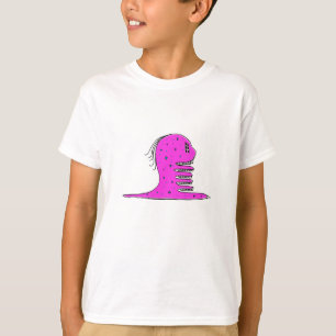 Weird monsterdraak tekening t-shirt