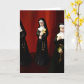 Weird Nuns Kaart (Gele Bloem)