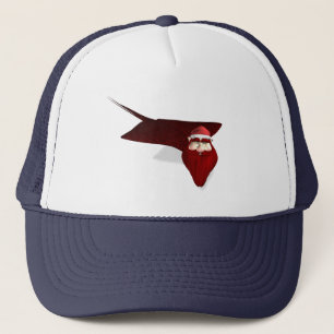 Weird Santa Manta Trucker Pet