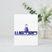 Weird Science Briefkaart (Staand voorkant)