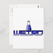Weird Science Briefkaart (Voorkant / Achterkant)