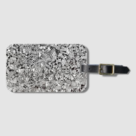 Weird Shapes Detailed Cartoon Bagagelabel