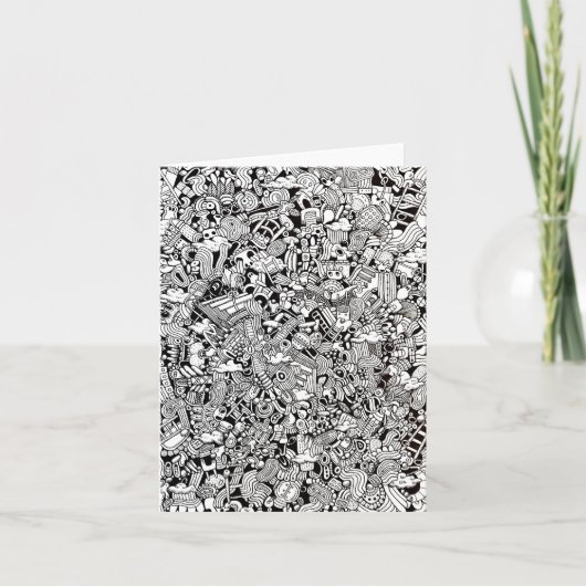 Weird Shapes Detailed Cartoon Folded (Devant)