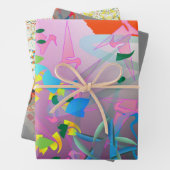 Weird Sisters Wrapping Papier Flat Sheets set van  Inpakpapier Vel (In situ)