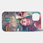 Weird Surreal Alien Woman Art Case-Mate iPhone Case (Achterkant (horizontaal))