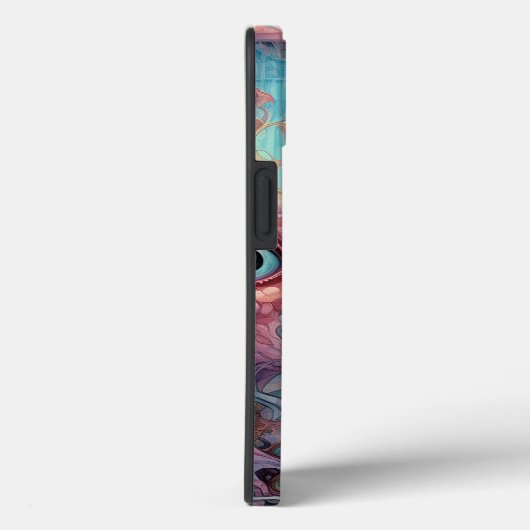 Weird Surreal Alien Woman Art Case-Mate iPhone Case (Achterkant / Rechts)