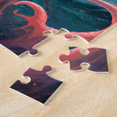 Weird Surreal Alien Woman Art Legpuzzel (Zijkant)