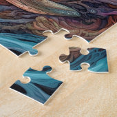 Weird Surreal Alien Woman Art Legpuzzel (Zijkant)