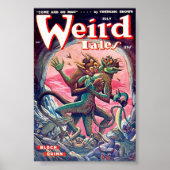 Weird Tales Comic Poster juli (Voorkant)