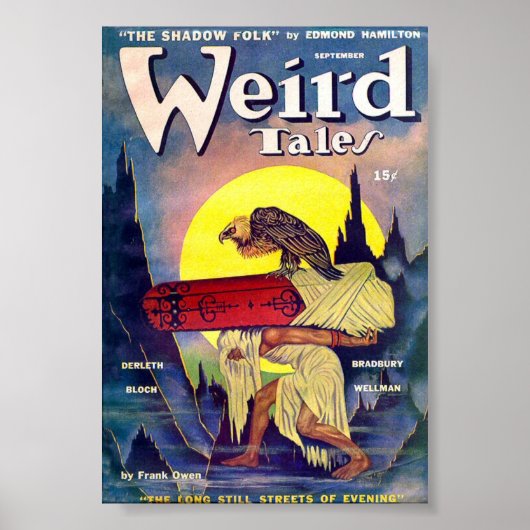 Weird Tales Comic Poster September1 (Voorkant)
