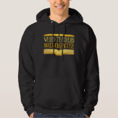 Weird Teachers Build Character Funny Teaching Fun Hoodie (Voorkant)