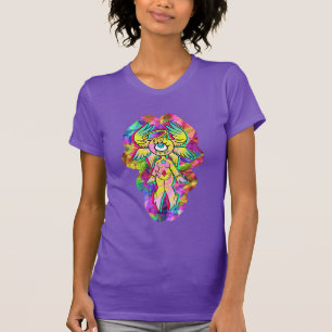 Weirdcore Engel Aartsengel Cherubijnen T-shirt