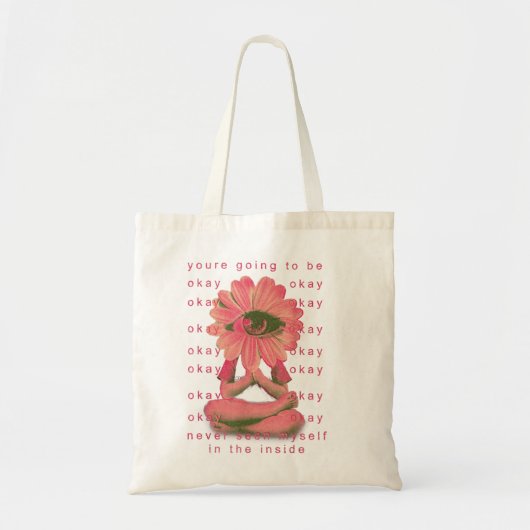 Weirdcore esthetische kleding Alt Indie Dreamweave Tote Bag (Voorkant)