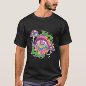 Weirdcore esthetische kleding Alt Indie T-shirt (Voorkant)