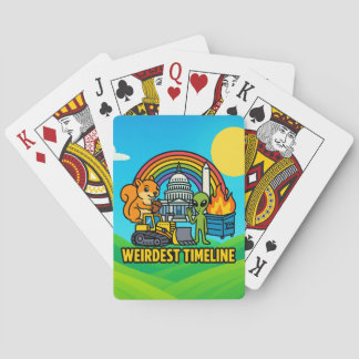 Weirdest Timeline Playing Cards by Phil Elmore Pokerkaarten