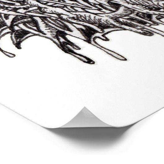 Weirdhead, par Brian Benson, affiche (Coin)