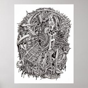 Weirdhead, van Brian Benson, poster