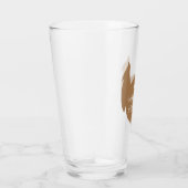 Weirdo met een Beardo Mok, Funny Mug, Baard Glas (Rechts)