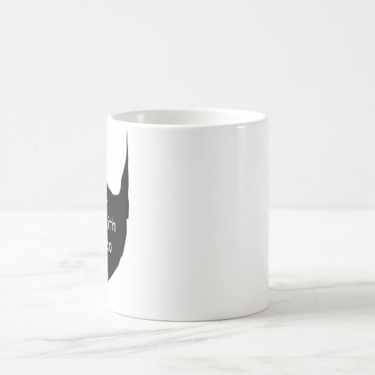 Weirdo met een Mok van Beardo, Funny Mug, Mok van  (Center)
