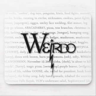 weirdo mousepad muismat