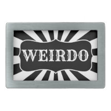 Weirdo Retro Circus geïnspireerd teken