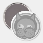 Weirdy Cats Magnet Magneet (Voorkant / Achterkant)