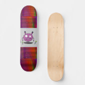 WEIRPLE MONSTER PURPLE Skateboard (Recto)