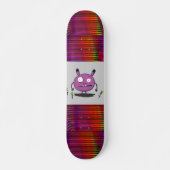 WEIRPLE MONSTER PURPLE Skateboard (Devant)