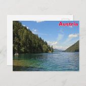 Weissensee, Oostenrijk Briefkaart (Voorkant / Achterkant)