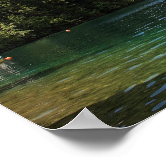 Weissensee, Oostenrijk Poster (Hoek)