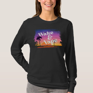 Wek en damp zonnescherm — Hobbyist & Nicotine Fi T-shirt