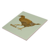 Weka N.Z. vogel Tegeltje (Zijkant)