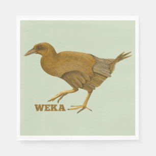 Weka Nieuw-Zeelandse vogel Servet