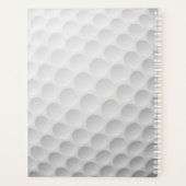 Wekelijks Golfontwerp/Maandelijkse Planner (Achterkant)