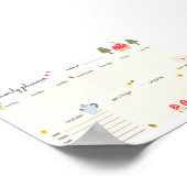 Wekelijkse Family Planner Printable Cosy Home Kale Poster (Hoek)