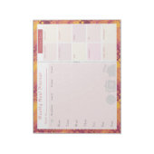 Wekelijkse herfst herfst van de Planner Notitieblok (Gedraaid)