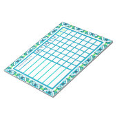 Wekelijkse kerstorganisator Mannen van Fun Boy Notitieblok (Schuin)