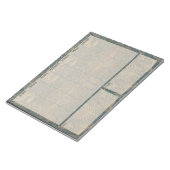 Wekelijkse lijst - William Morris Peacocks en Drag Notitieblok (Schuin)