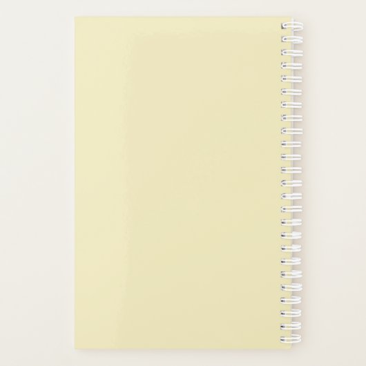 Wekelijkse maaltijdplanner planner (Achterkant)