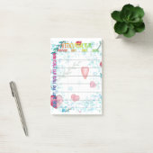 Wekelijkse maaltijdplanner post-it® notes (Kantoor)