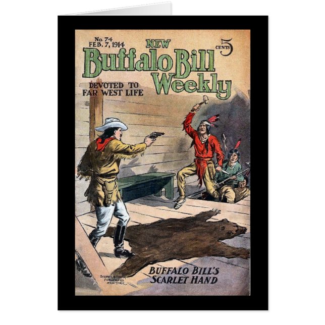 Wekelijkse nieuwe buffelrekening nr. 74 1914 (Voorkant)