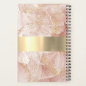 Wekelijkse Planner Afspraak Boek Salon Dag Planner (Achterkant)