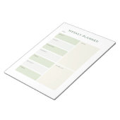 Wekelijkse planner Dagelijkse Time Block Afspraak Notitieblok (Schuin)